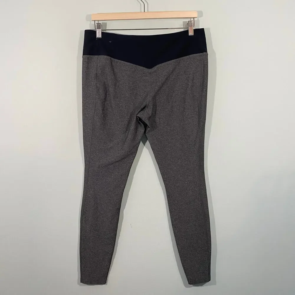 Nike Women Grey Black Legend 2.0 Tight Fit Training Legging Size XL #548510-071